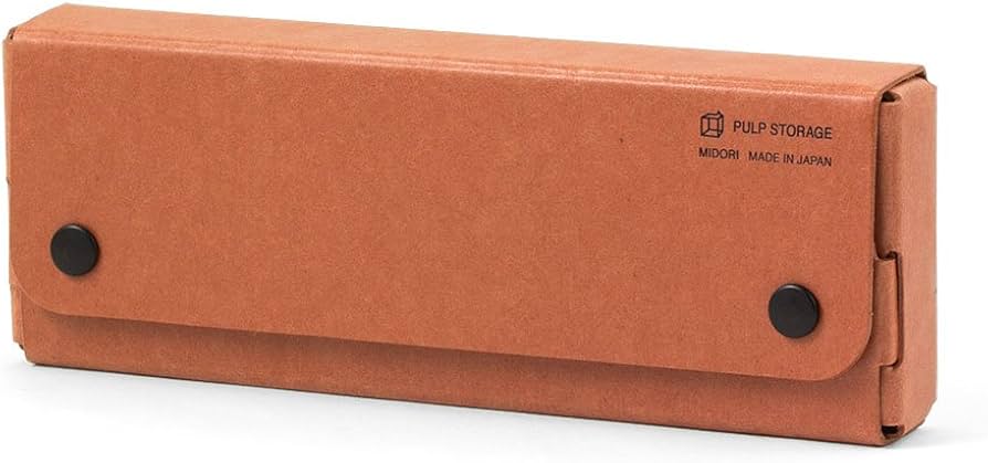 Amazon | DESIGNPHIL ミドリ(MIDORI) ペンケース パルプストレージ 赤